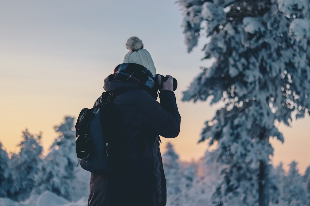 Portrait of a Finnish female camera operator